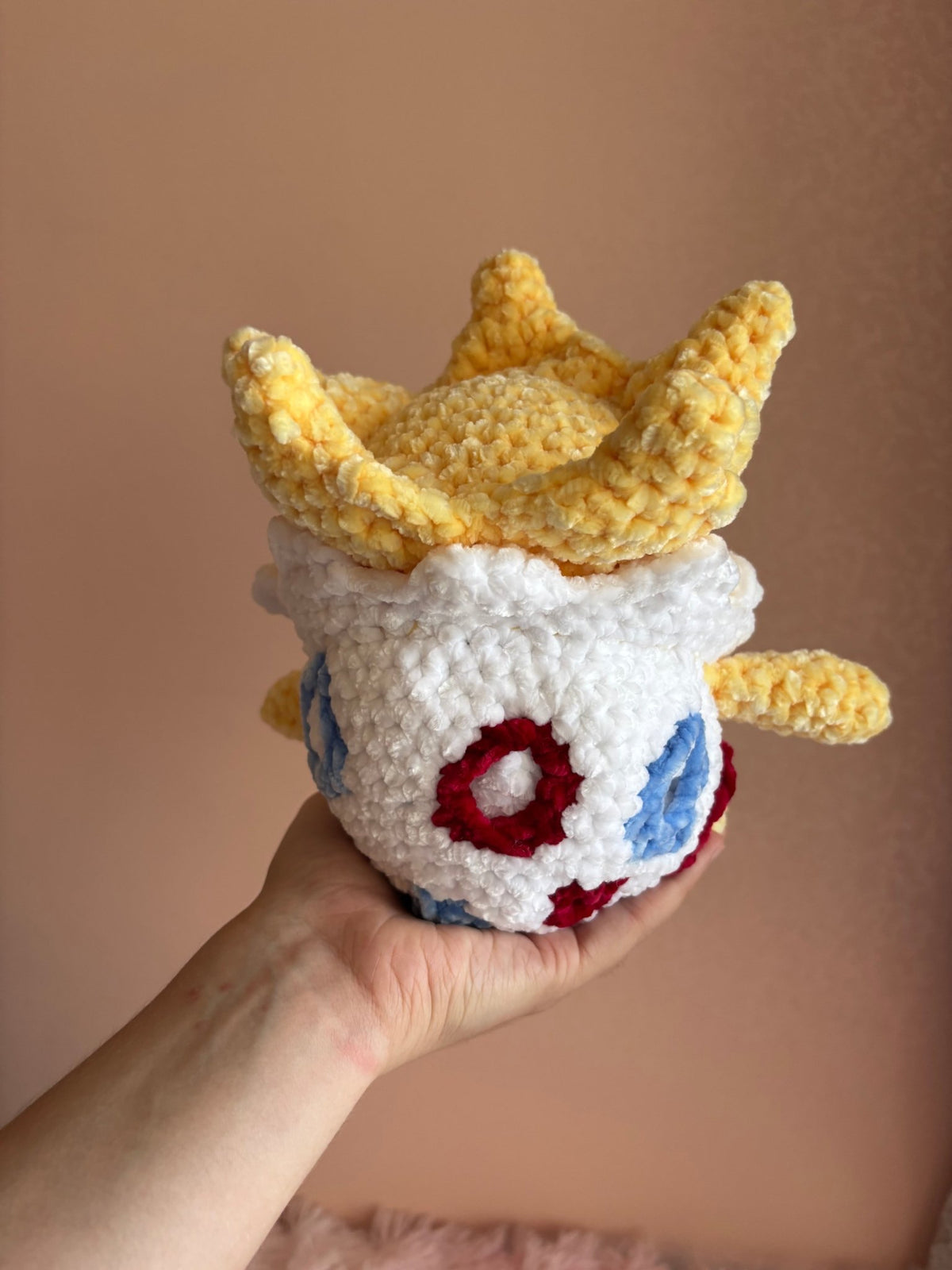🥚 Mostriciattolo Uovo Cartoon Inspired 💫Peluche Colorato Handmade