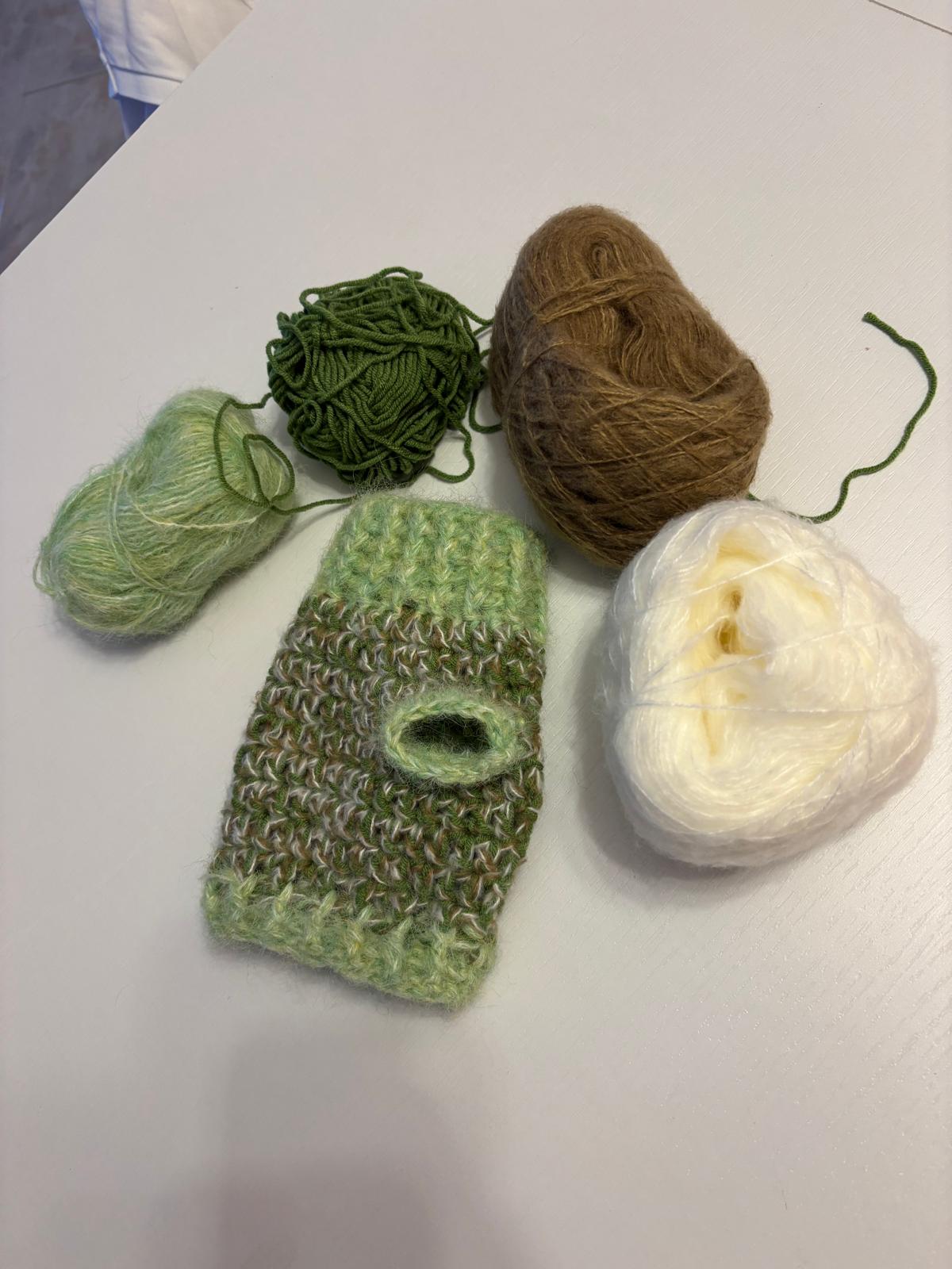 🐾 Maglioncino Crochet “Morbida Coccola” 💕🧶 Verde-Beige - Zampine Pets & Plushies