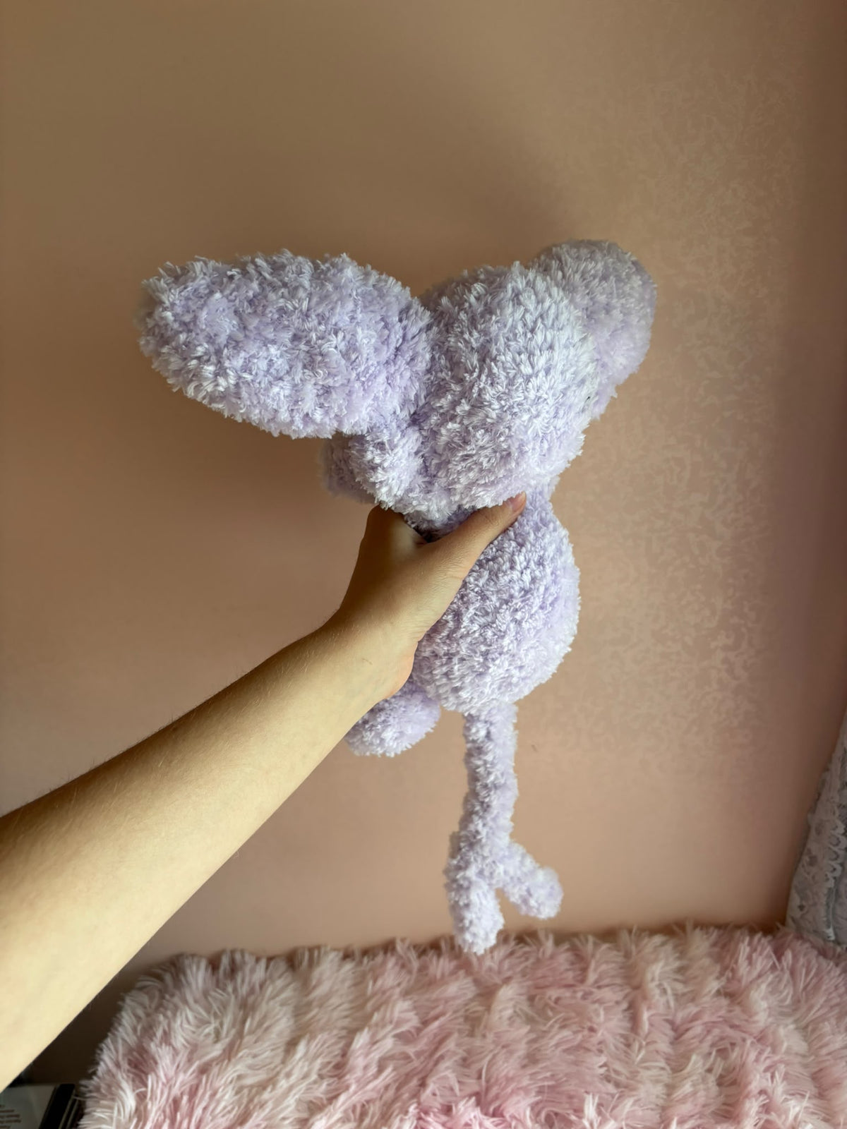 ✨ Volpe Psychic Lilla 💜 Peluche Uncinetto Handmade - Zampine Pets & Plushies