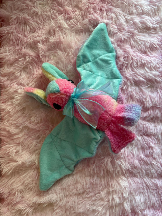 🦇 Pipistrello Teddy 🎀 -Peluche Colorato Handmade