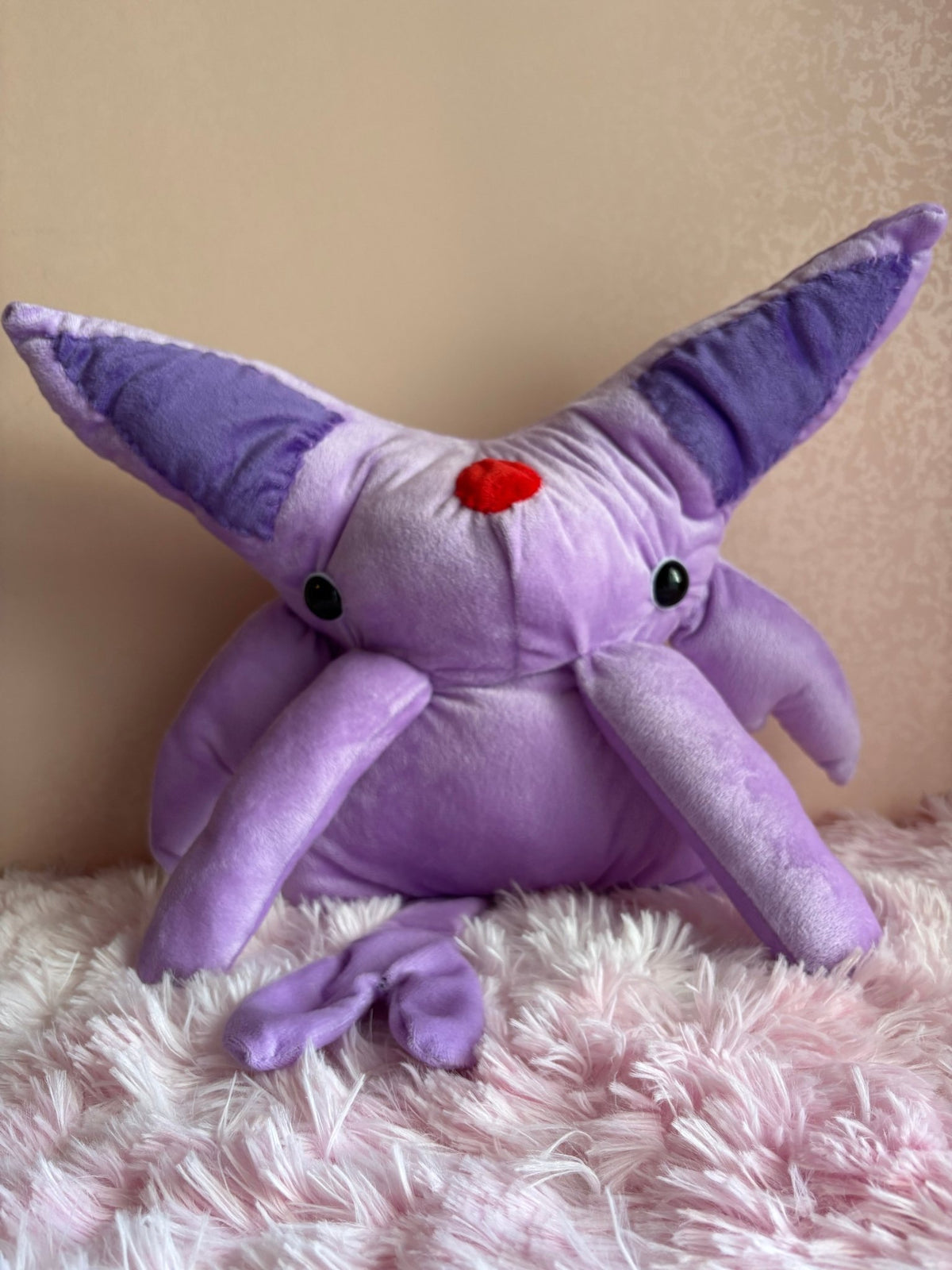 ✨ Creatura Lilla Cartoon Inspired 💜 - Peluche Colorato Handmade
