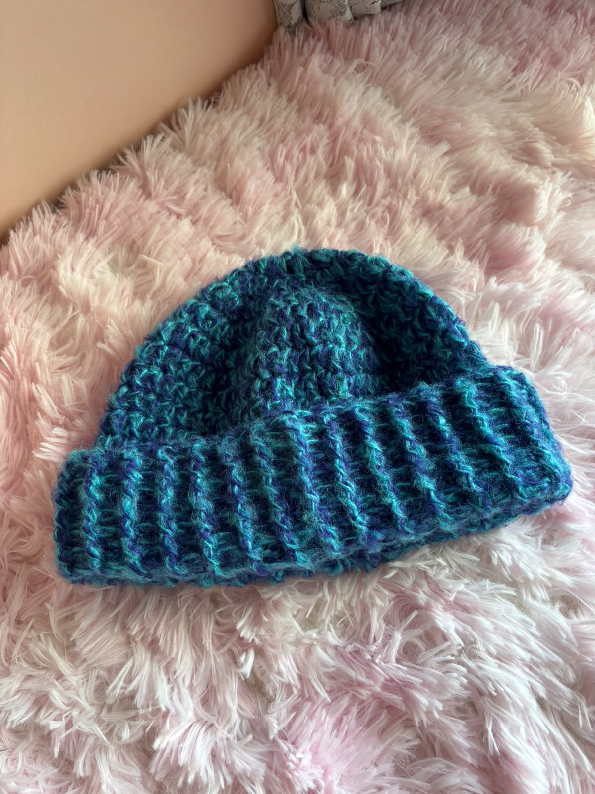 Berretto Crochet - Azzurro - Zampine Pets & Plushies