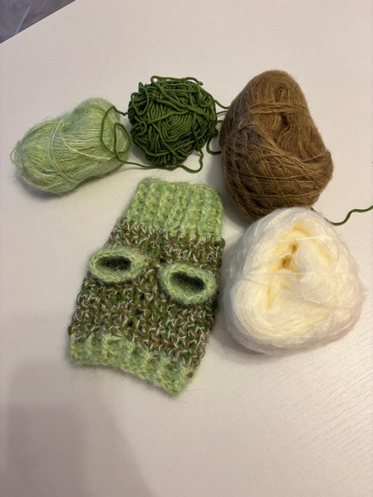 🐾 Maglioncino Crochet “Morbida Coccola” 💕🧶 Verde-Beige - Zampine Pets & Plushies