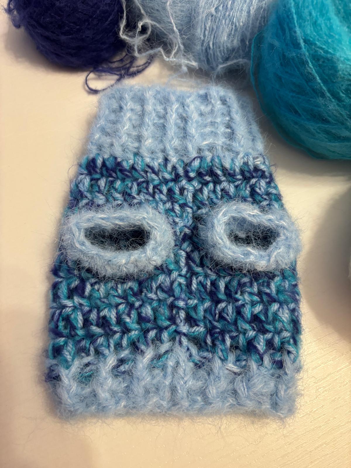 🐾 Maglioncino Crochet “Morbida Coccola” 💕🧶 Blu-Azzurro - Zampine Pets & Plushies