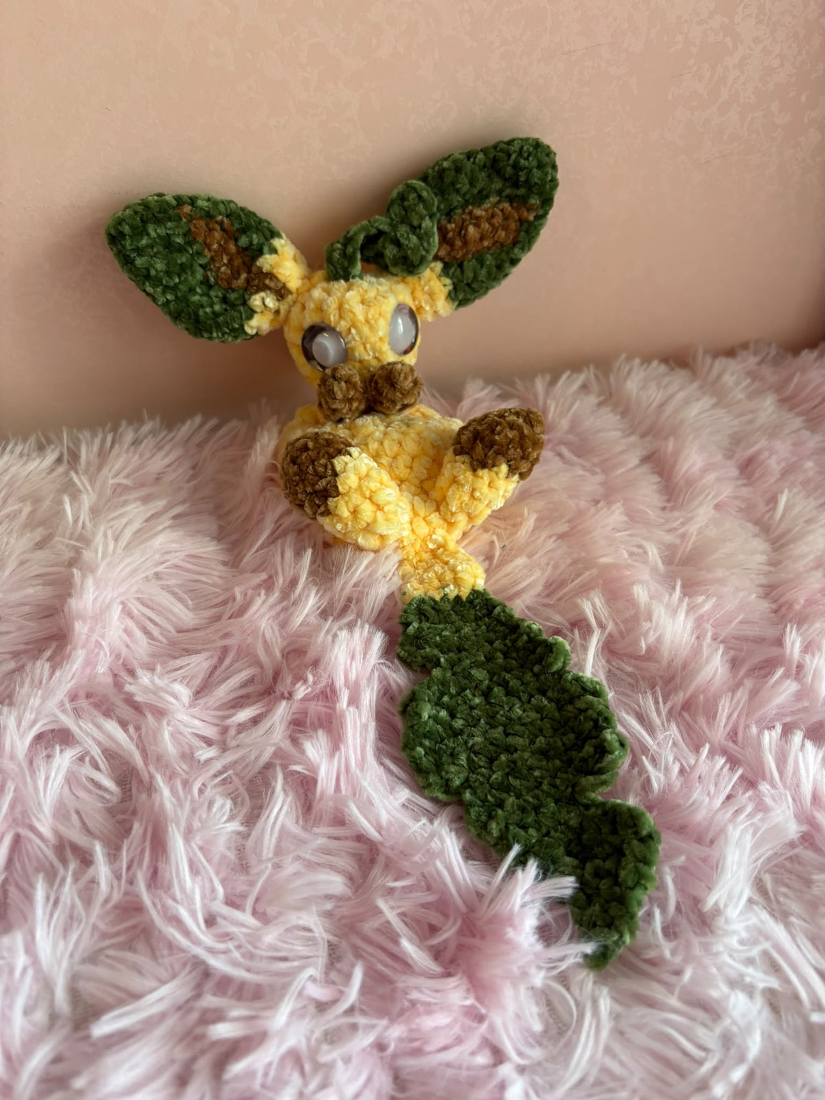 🌿 Piccolo folletto della foresta Peluche Uncinetto Handmade - Zampine Pets & Plushies