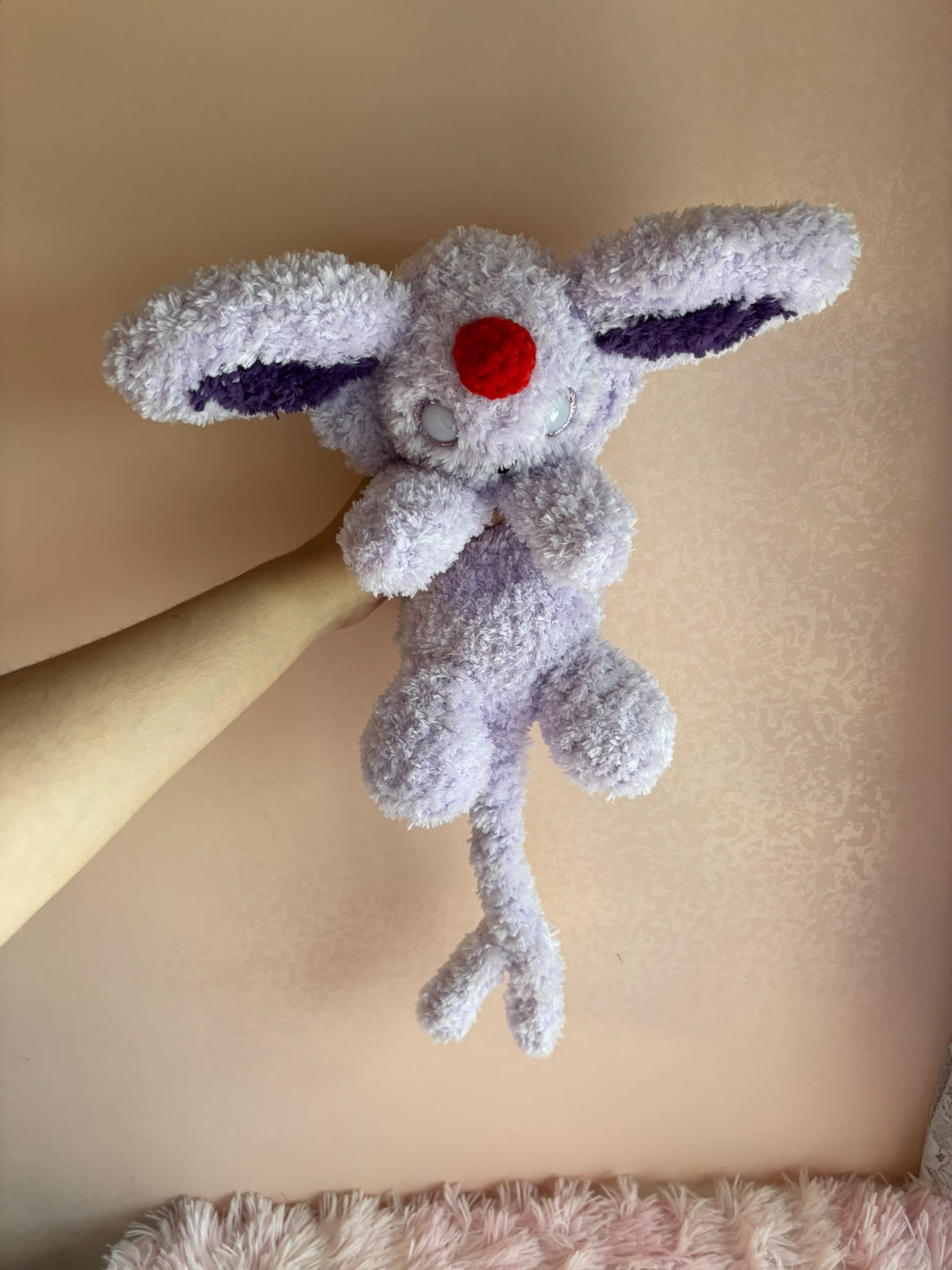 ✨ Volpe Psychic Lilla 💜 Peluche Uncinetto Handmade - Zampine Pets & Plushies