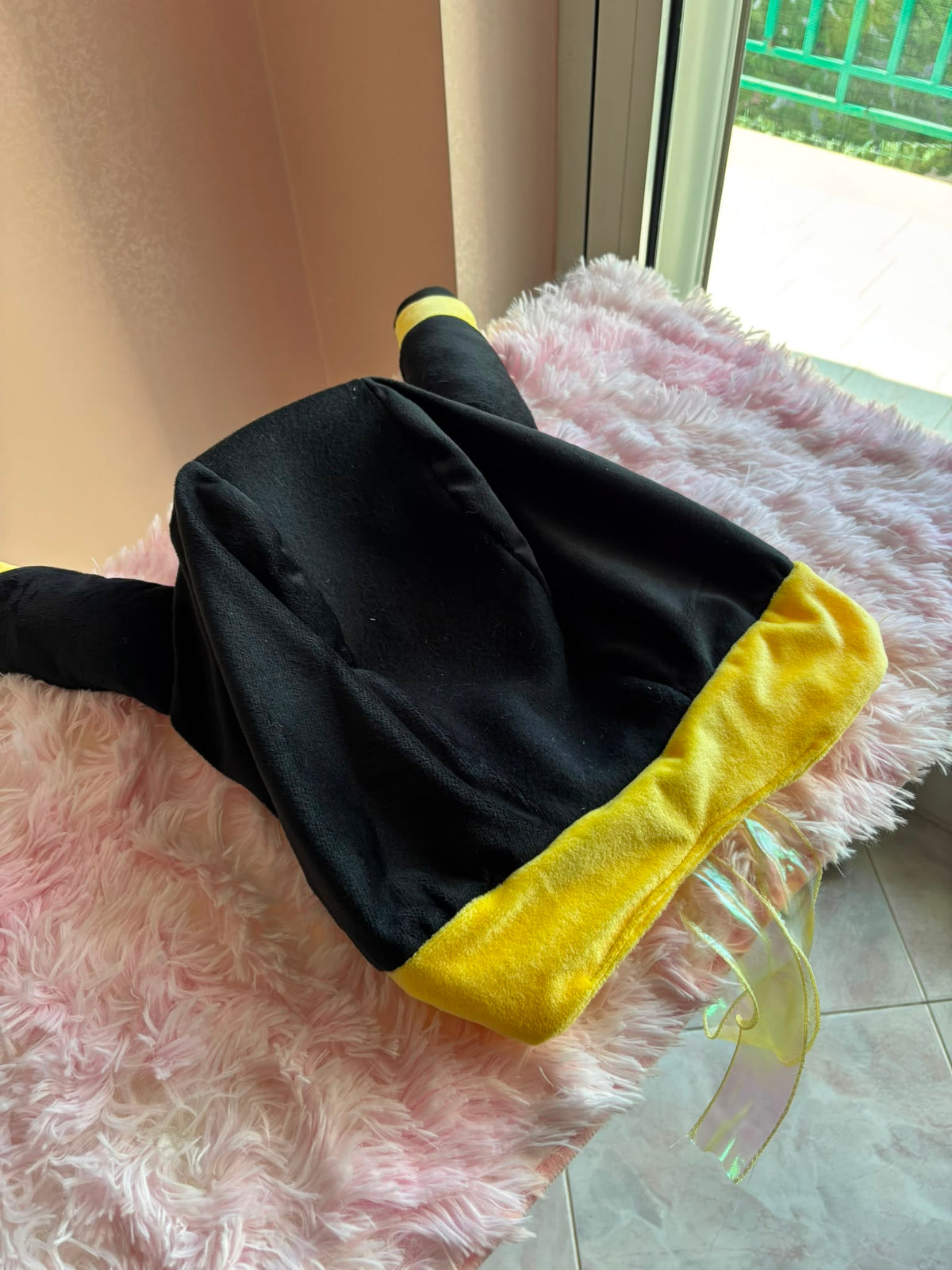 🖤 Cappuccio Notturno - Volpe Nera 🌙 Kawaii Handmade Accessories Cartoon Inspired