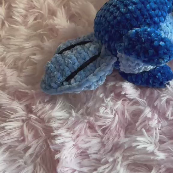 💤 Salamandra Dormiente  – Peluche Uncinetto Handmade - Zampine Pets & Plushies
