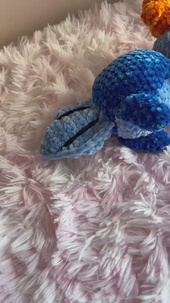 💤 Salamandra Dormiente  – Peluche Uncinetto Handmade - Zampine Pets & Plushies